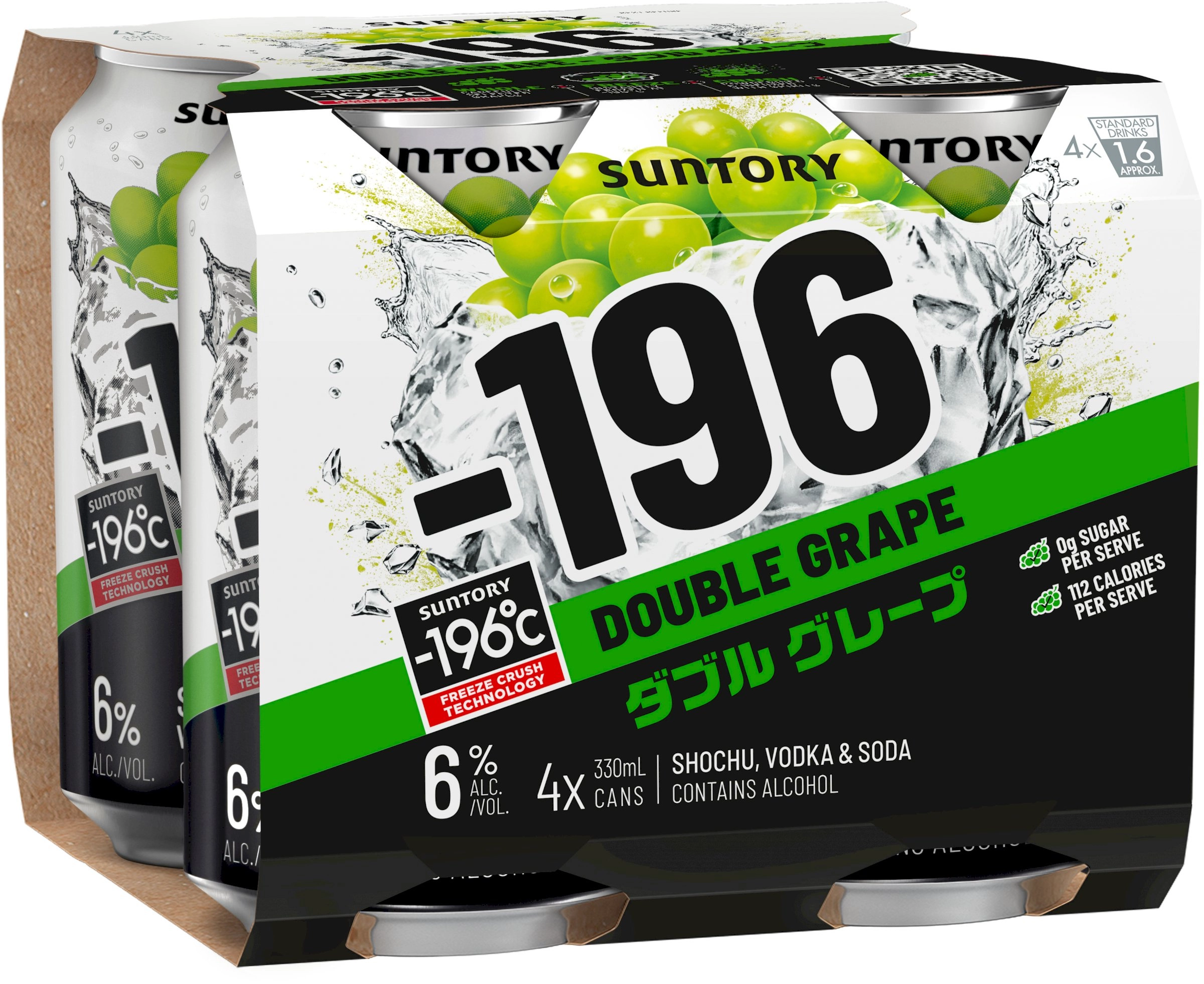 -196 Double Grape Cans 4x330ml