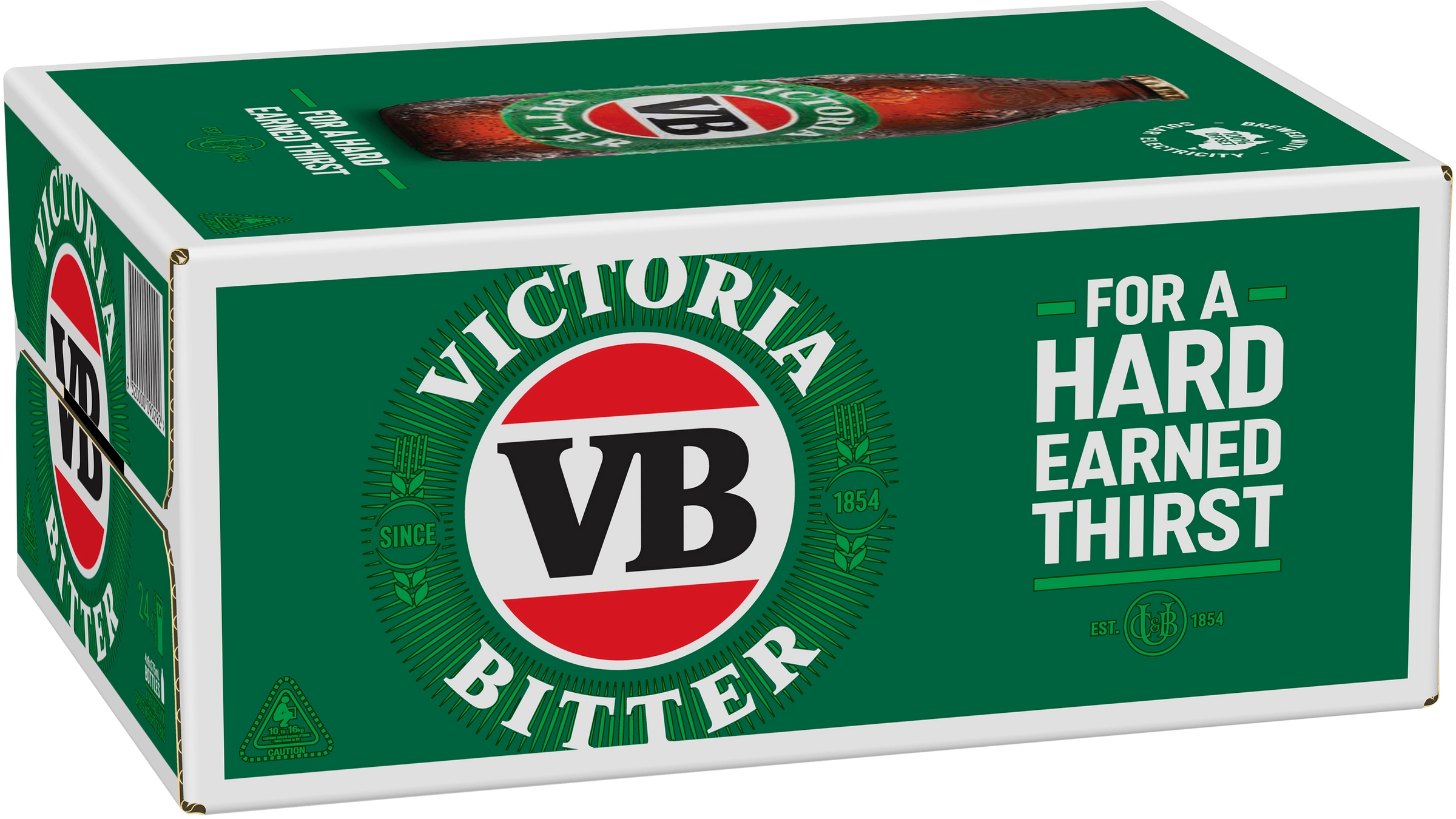 Victoria Bitter Bottles 24x375ml