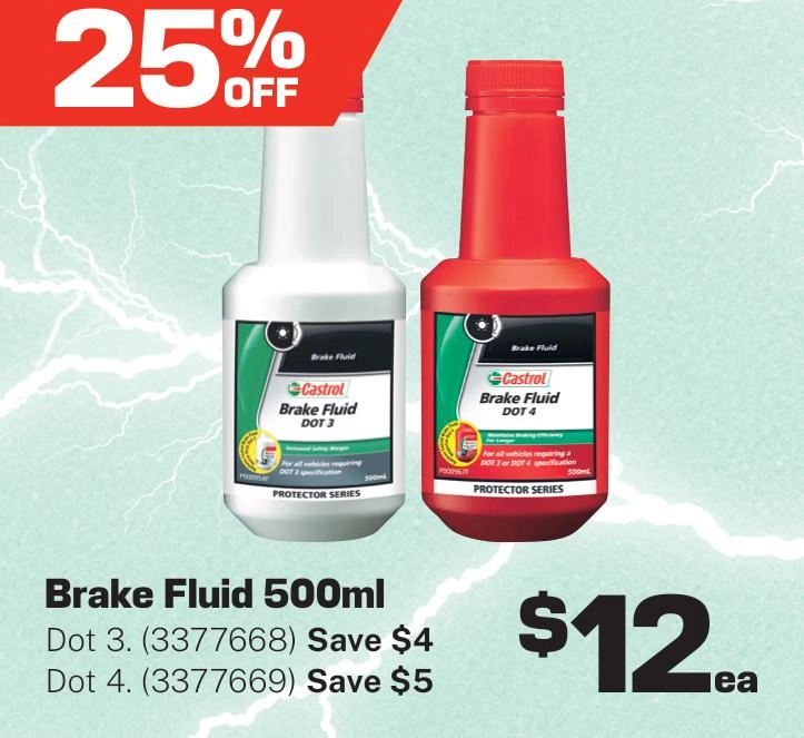 Castrol Brake Fluid 500ml