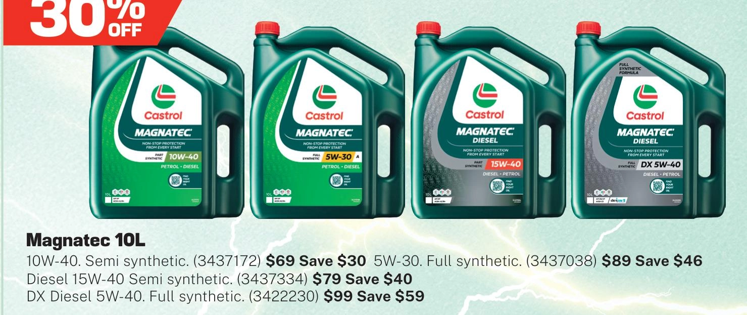 Castrol Magnatec 10L