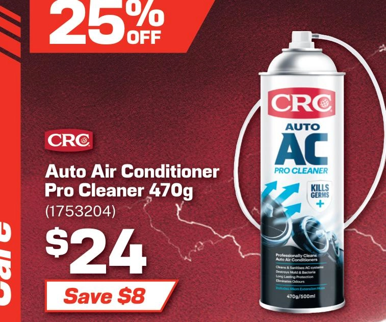 CRC Auto AC Pro Cleaner 470g - 1753204