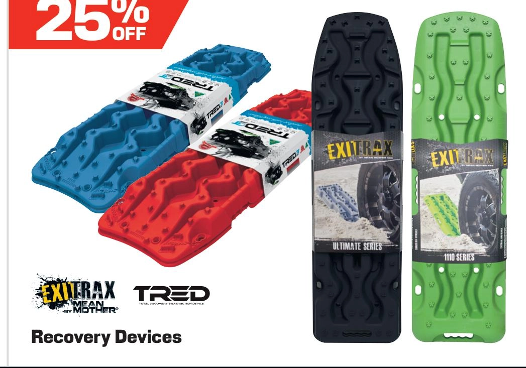 Exitrax & Tred Recovery Devices