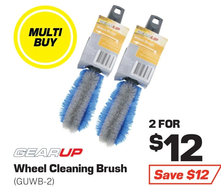 Gear Up Wheel Cleaning Brush - GUWB-2