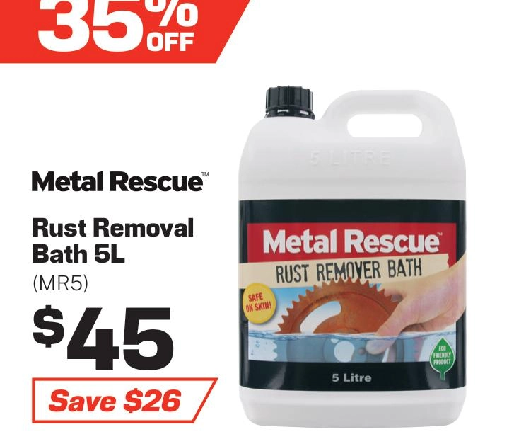 Metal Rescue Rust Removal Bath 5L - MR-5