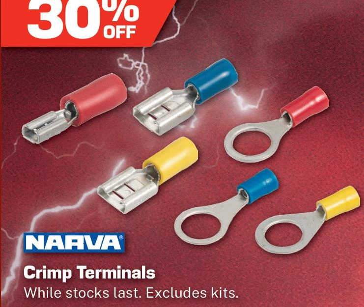 Narva Crimp Terminals