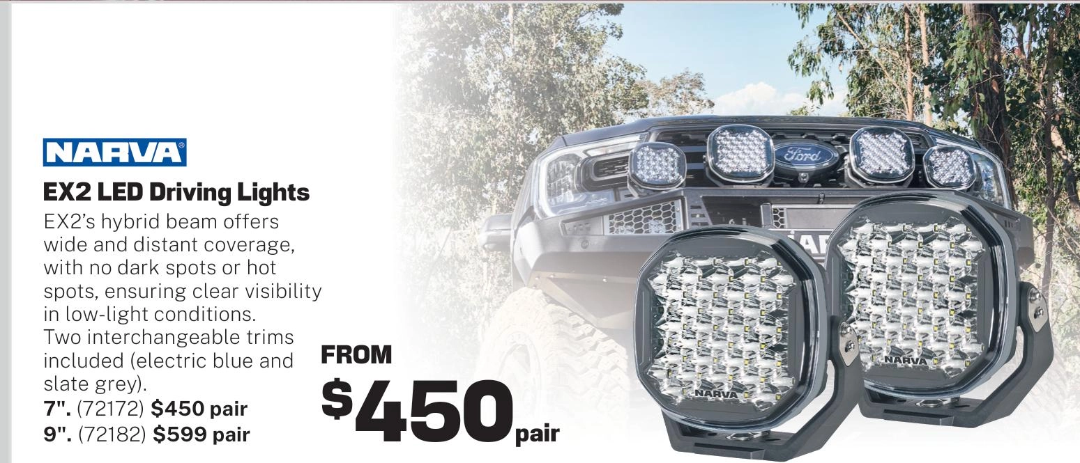 Narva EX2 LED Driving Lights