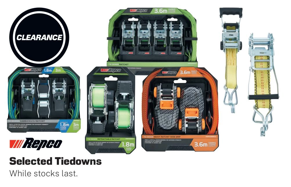 Repco Selected Tiedowns