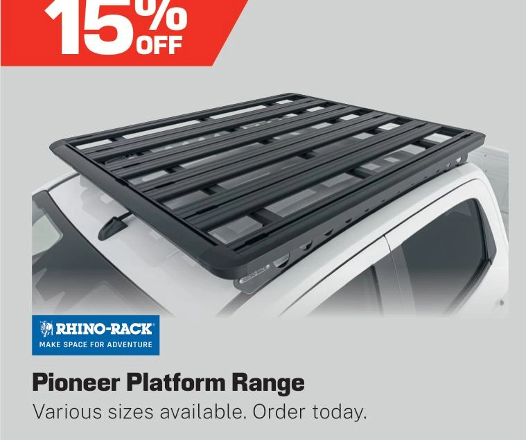 Rhino Rack Pioneer Platform Range