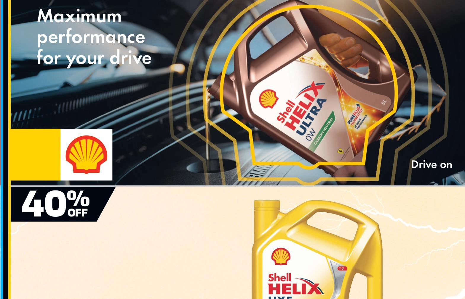 Shell Helix HX5 15W-40 Engine Oil SN + 5L - 310278126