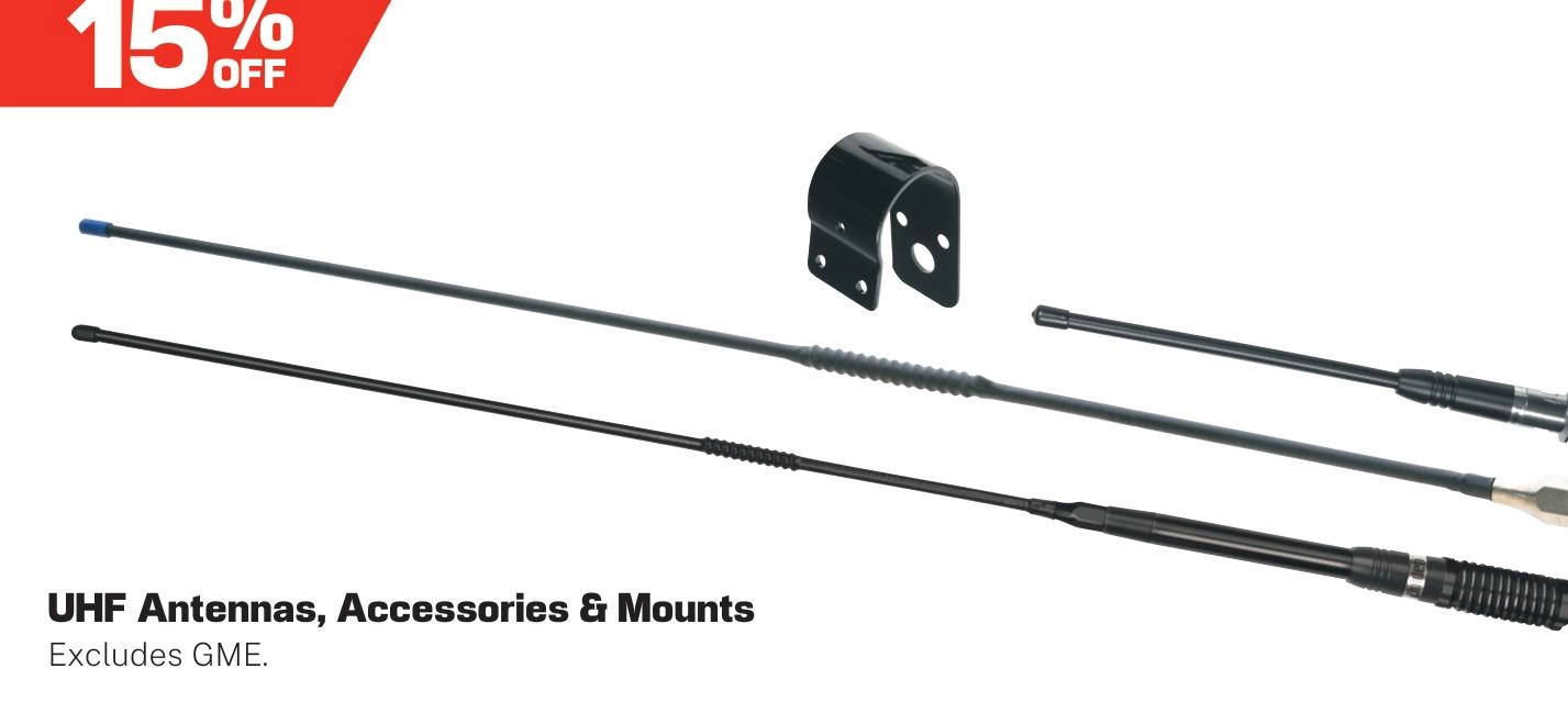 UHF Antennas, Accessories & Mounts