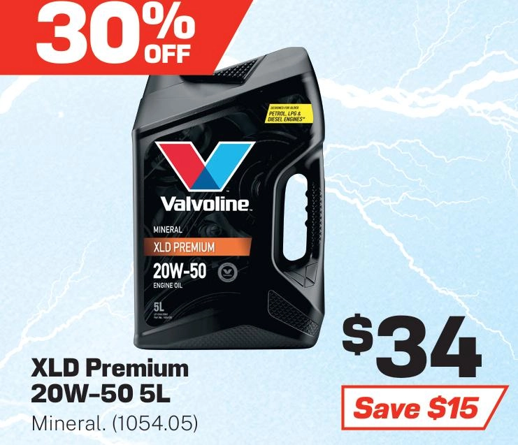 Valvoline XLD Premium 20W-50 Engine Oil 5L - 1054.05