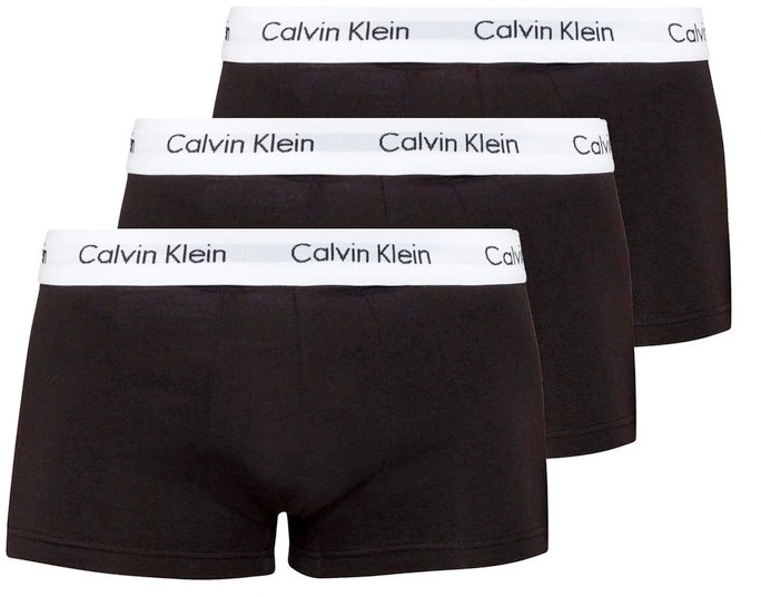 Calvin Klein 3pk Cotton Stretch Trunks