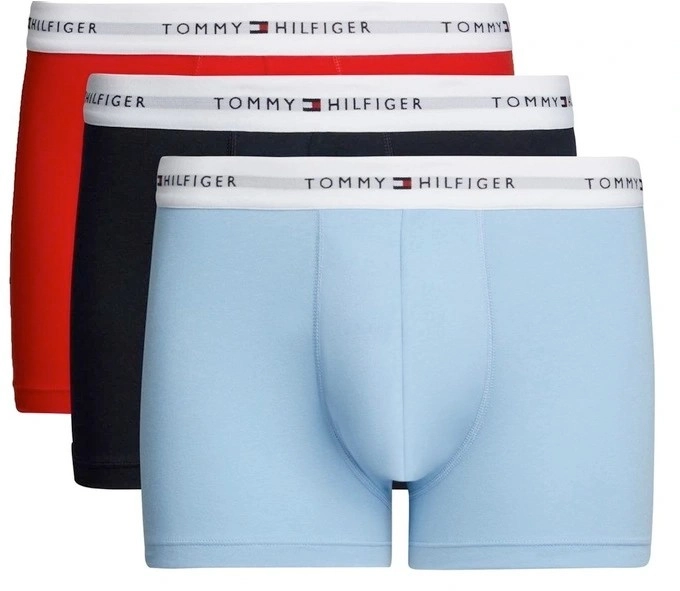 Tommy Hilfiger 3pk Signature Organic Cotton Essential Trunks