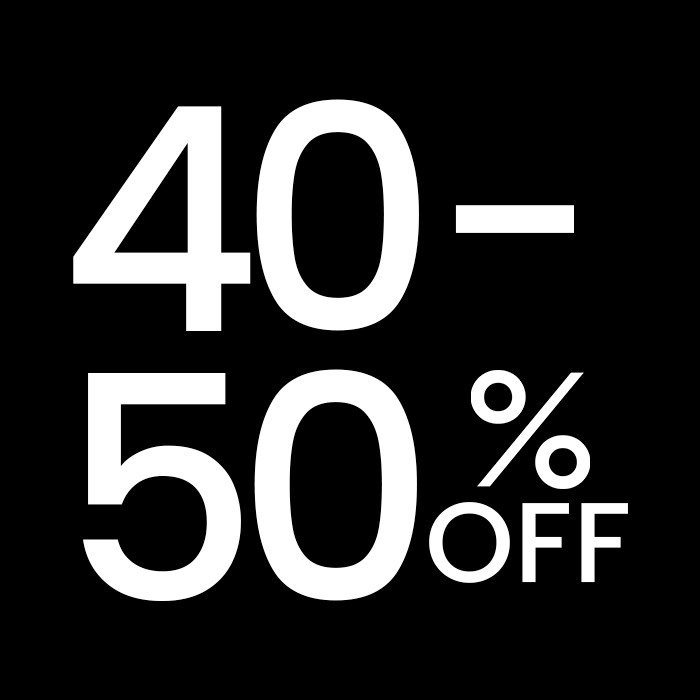 40-50% off Selected Dinnerware, Glassware and Cutlery*