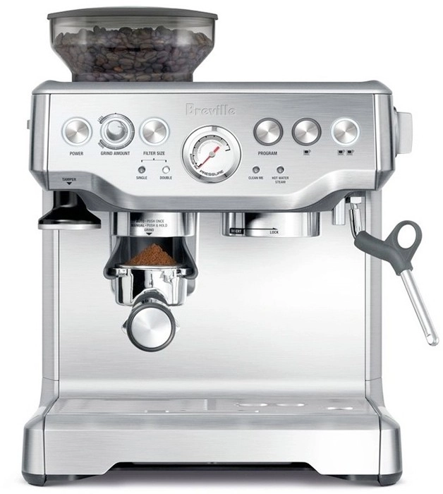 Breville the Barista Express Coffee Machine in Stainless Steel