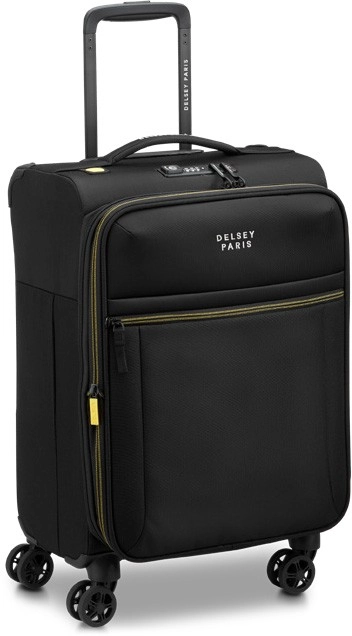 Delsey Brochant 3.0 Extendable Trolley in Deep Black