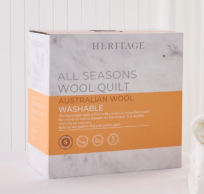 Heritage All Seasons Wool Quilt