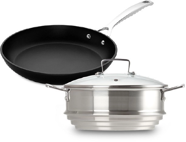 Le Creuset Toughened Non-Stick and 3-Ply Cookware Range