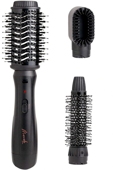 Mermade Hair Interchangble Blow Dry Brush in Black