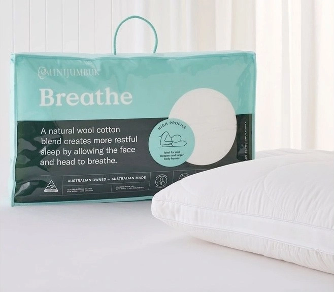 MiniJumbuk Breathe Wool Pillow Medium