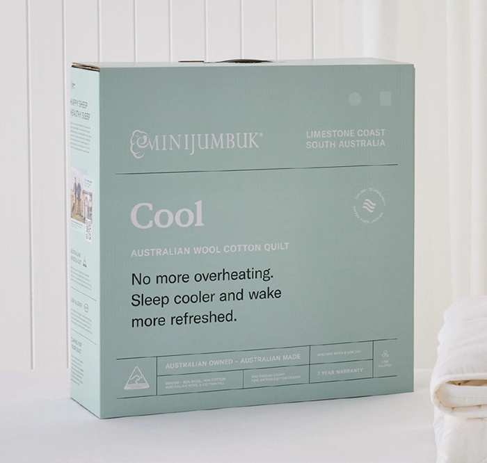 MiniJumbuk Cool Wool Quilt