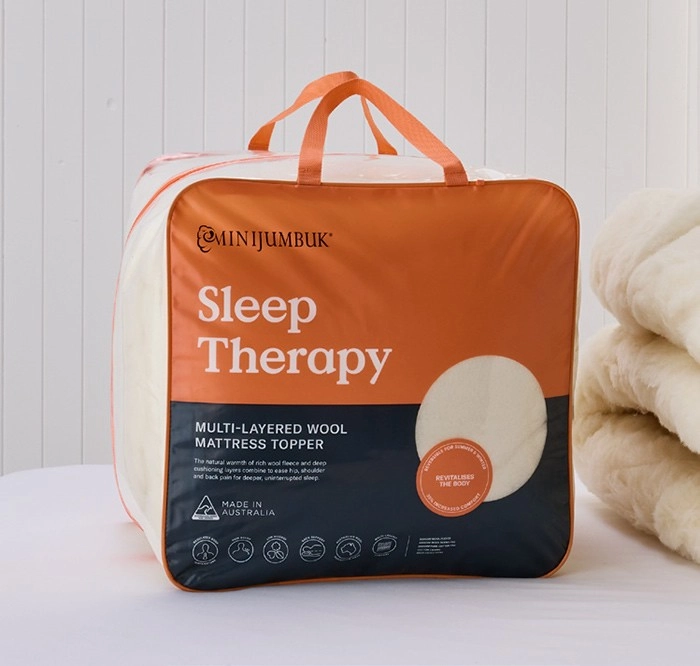 MiniJumbuk Sleep Therapy Wool Mattress Topper