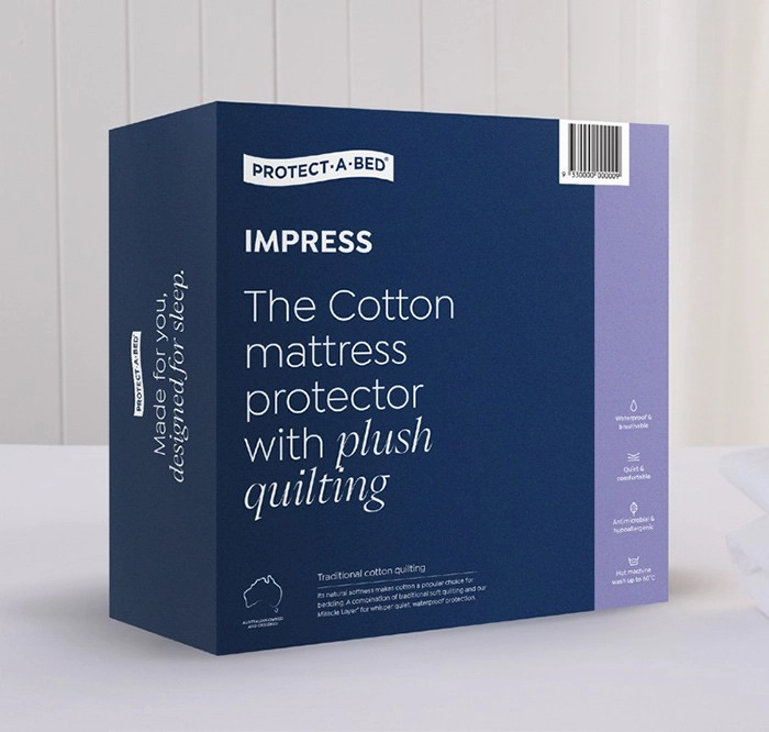 Protect-A-Bed Impress Cotton Quilted Mattress Protector