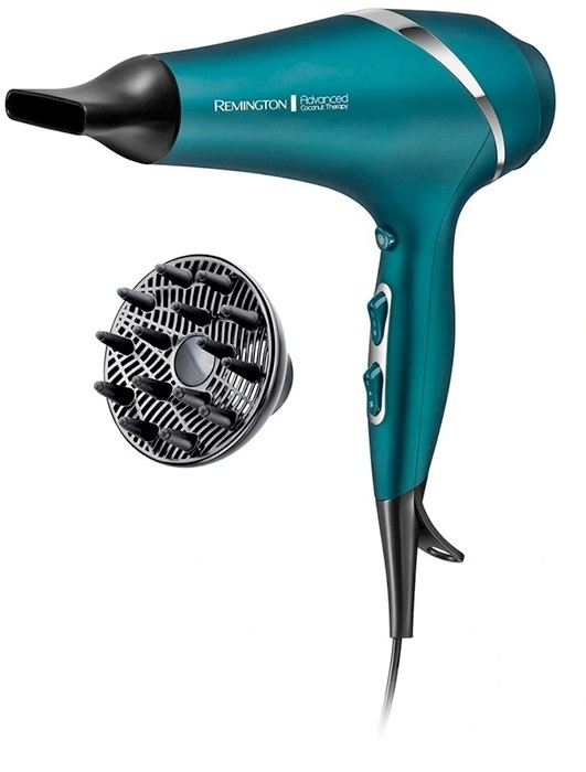 Remington Coconut Therapy Hair Dryer in Green