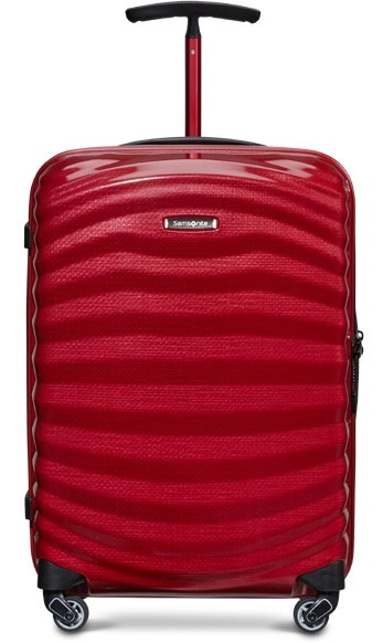 Samsonite Lite-Shock Sport Spinner in Red