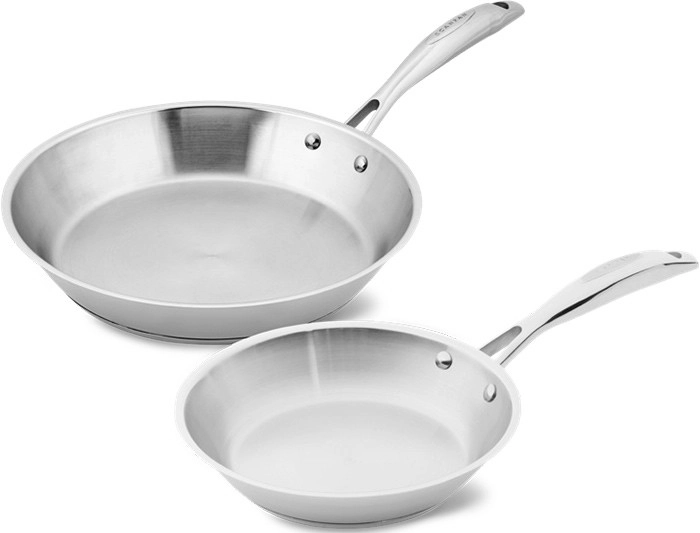 Scanpan 2pc STS Frypan Set 20 and 28cm