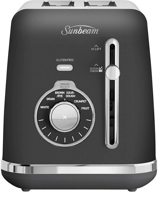 Sunbeam Alinea Select 2-Slice Toaster in Black