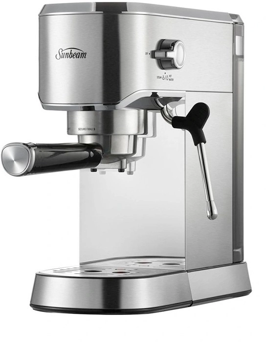 Sunbeam Compact Barista Espresso Coffee Machine in Stainless Steel