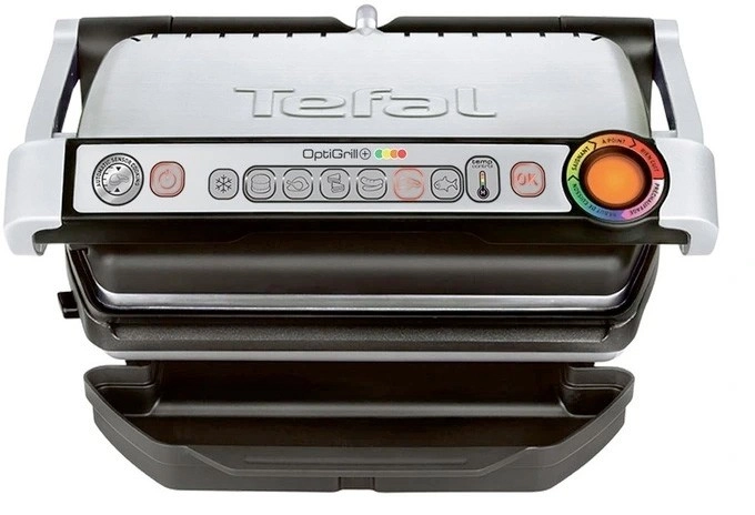 Tefal OptiGrill+ Smart Grill in Stainless Steel