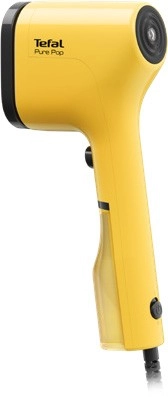 Tefal Pure Pop Garment Steamer in Sunshine Yellow