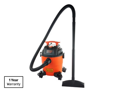 Black & Decker Wet and Dry Vacuum 15L