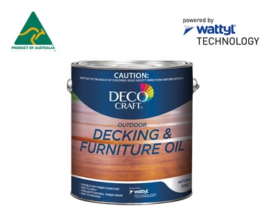 Decking and Furniture Oil 4L