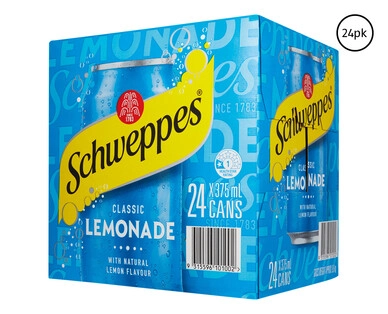 Schweppes Lemonade 24 x 375ml