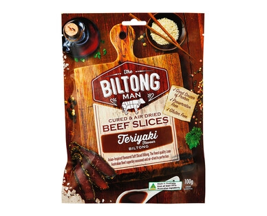 The Biltong Man Sliced Biltong 100g