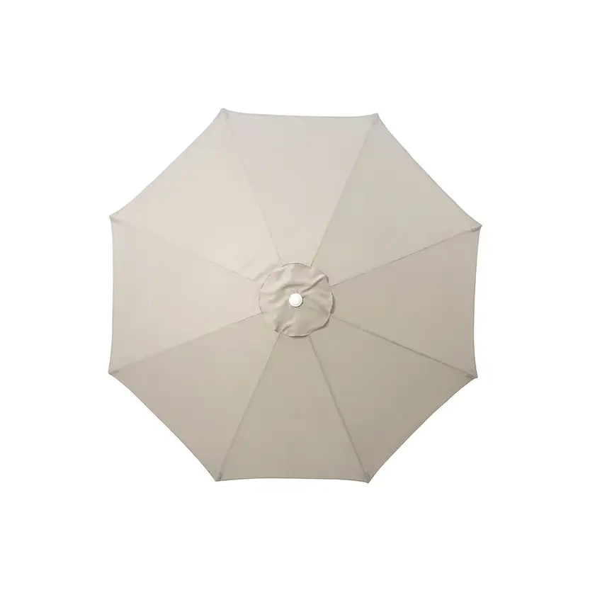 2.95m Aluminium Market Umbrella Taupe