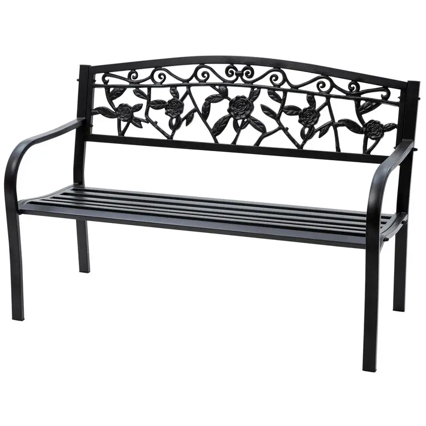 Cornwell 2 Seater Steel Bench