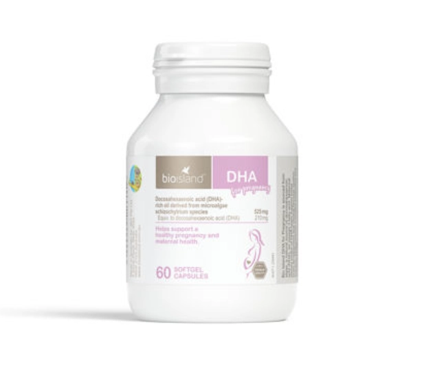 Bio Island DHA for Pregnancy 60 Softgel Capsules