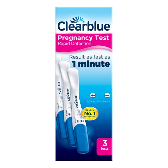 Clearblue Pregnancy Test Visual 3 Pack