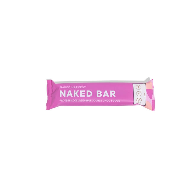 Naked Harvest Naked Bars Double Choc Fudge 60g