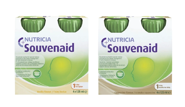 Souvenaid Vanilla or Cappuccino 4 pack