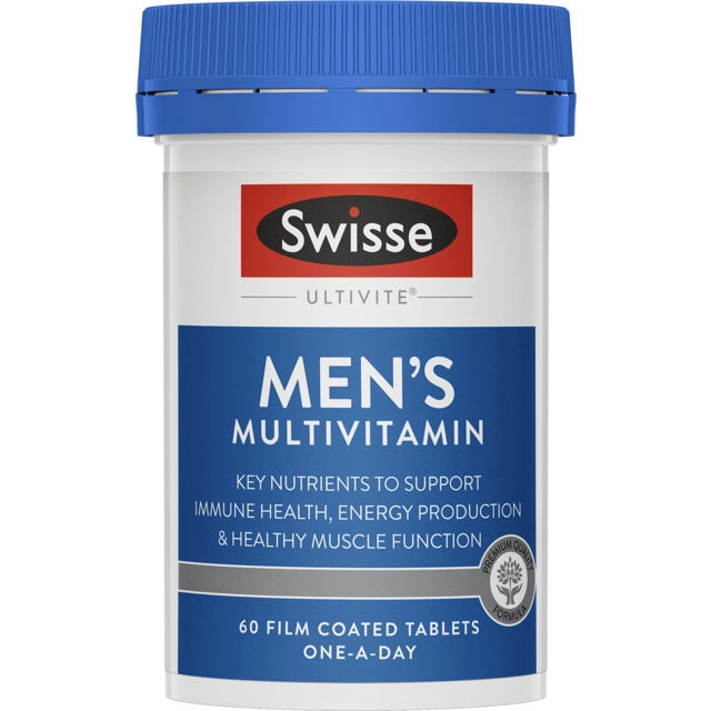 Swisse Ultivite Men’s Multivitamin 60 Tablets