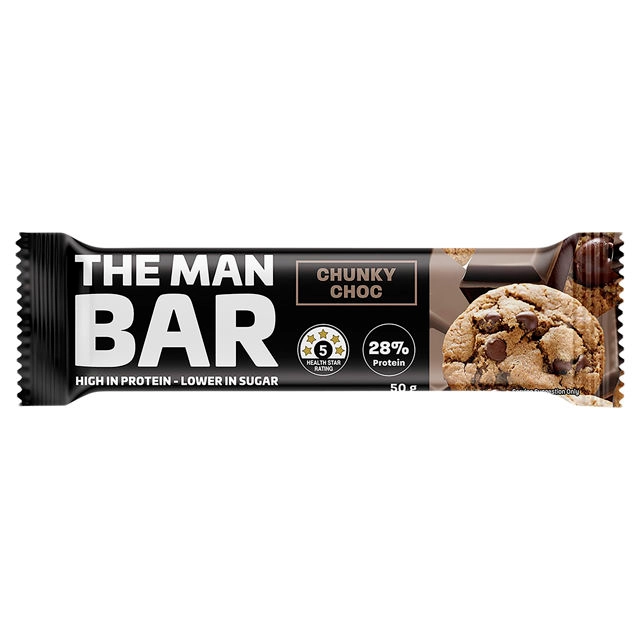 The Man Bar Chunky Choc 50g