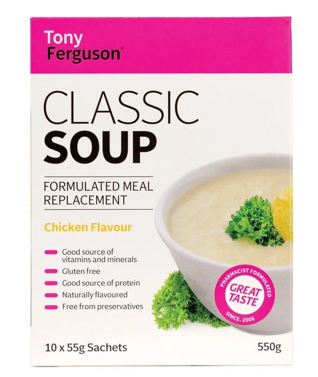 Tony Ferguson Classic Soup Chicken 10 Pack