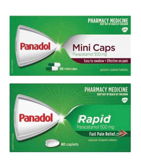 Panadol Selected Range