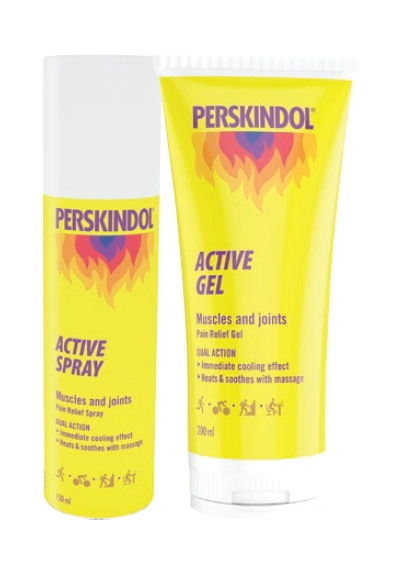 Perskindol Active Spray 150ml or Gel 200ml