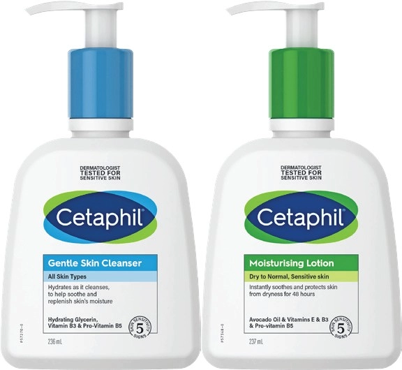 20% off Cetaphil Selected Products